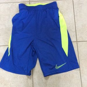 Nike blue shorts